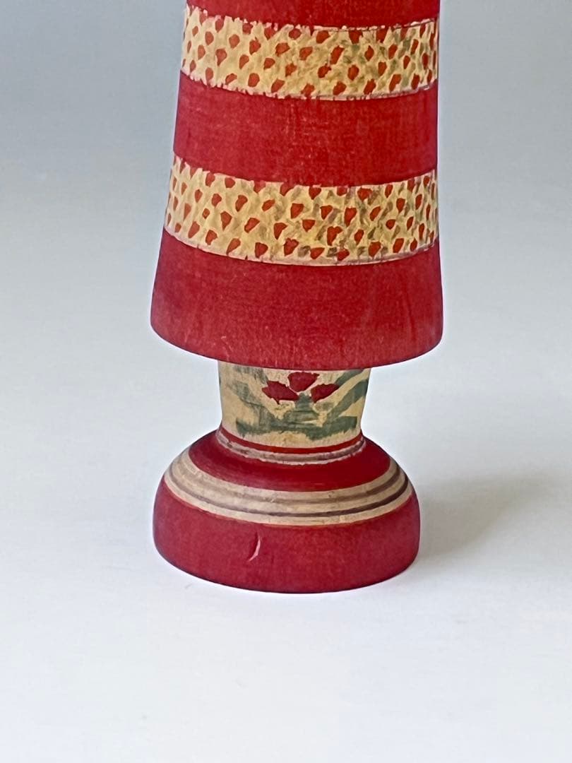 C561 レア こけし 渡辺忠雄 土湯系 伝統こけし 日本伝統こけし 日本人形