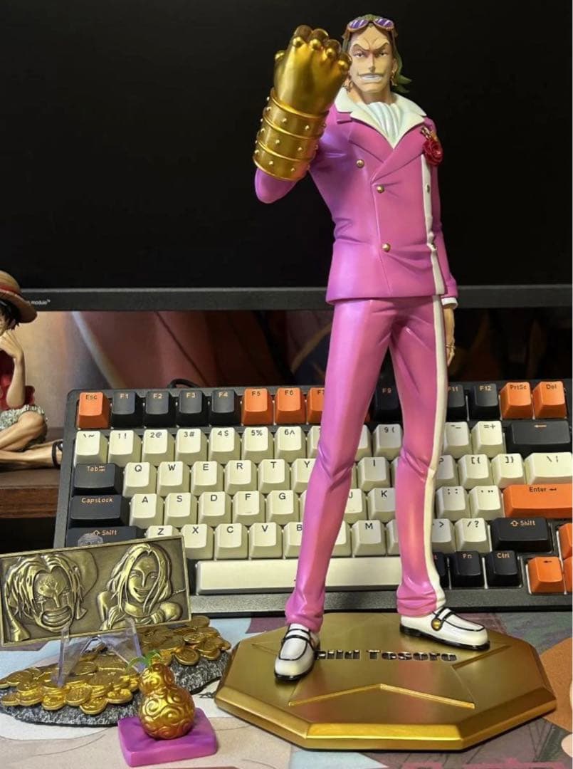 ONEPIECE ワンピース ギルド テゾーロ 黄金帝フィギュア ガレージキット