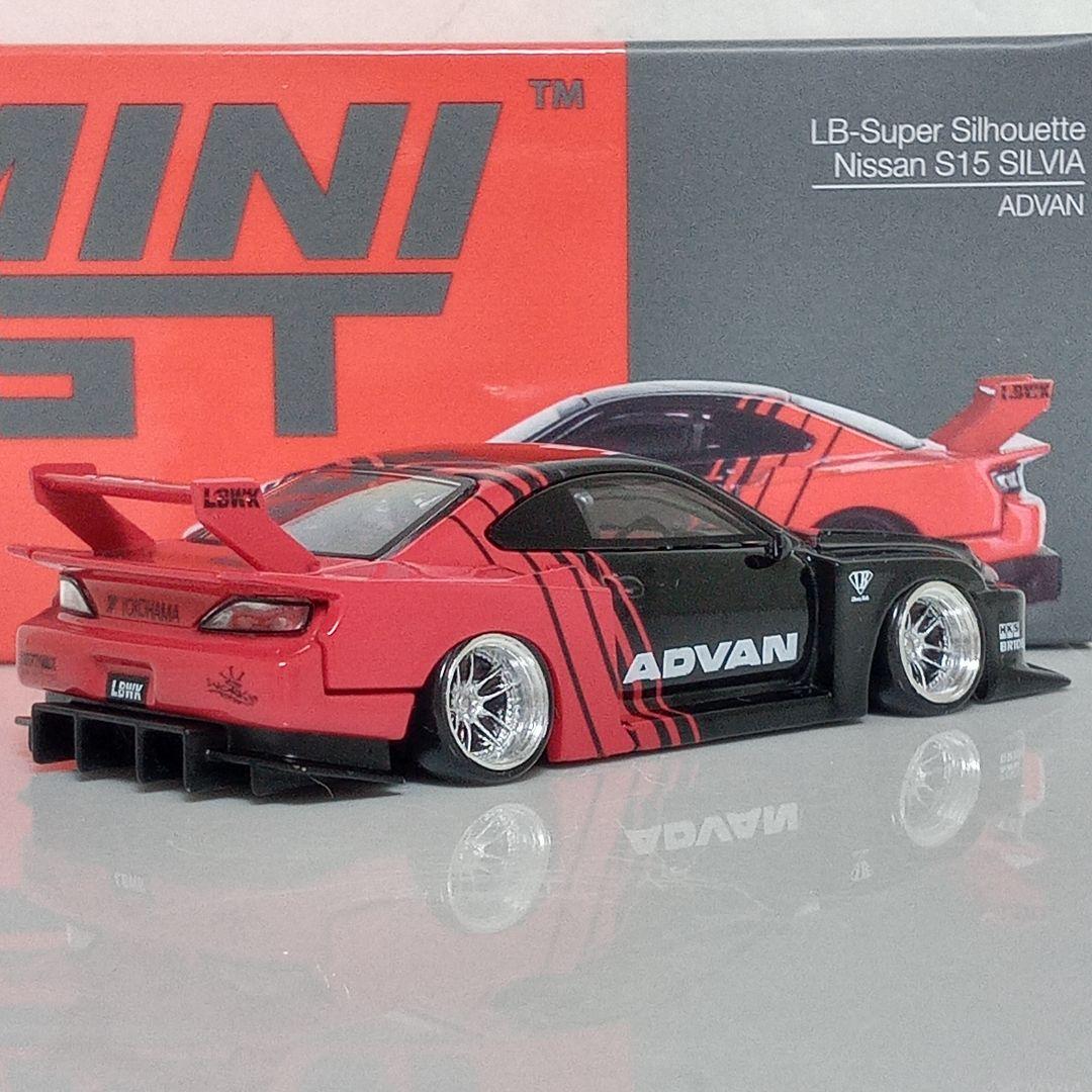 MINI GT S15シルビア ADVAN 改