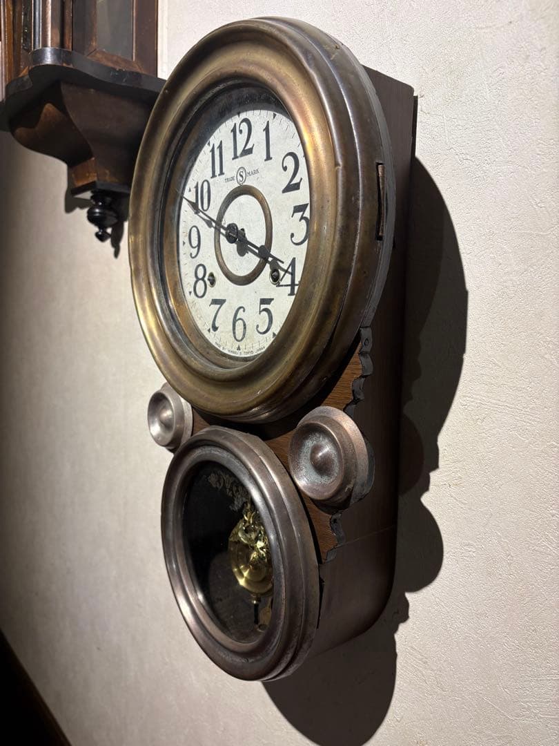 アンティーク 明治〜大正 真鍮製 達磨