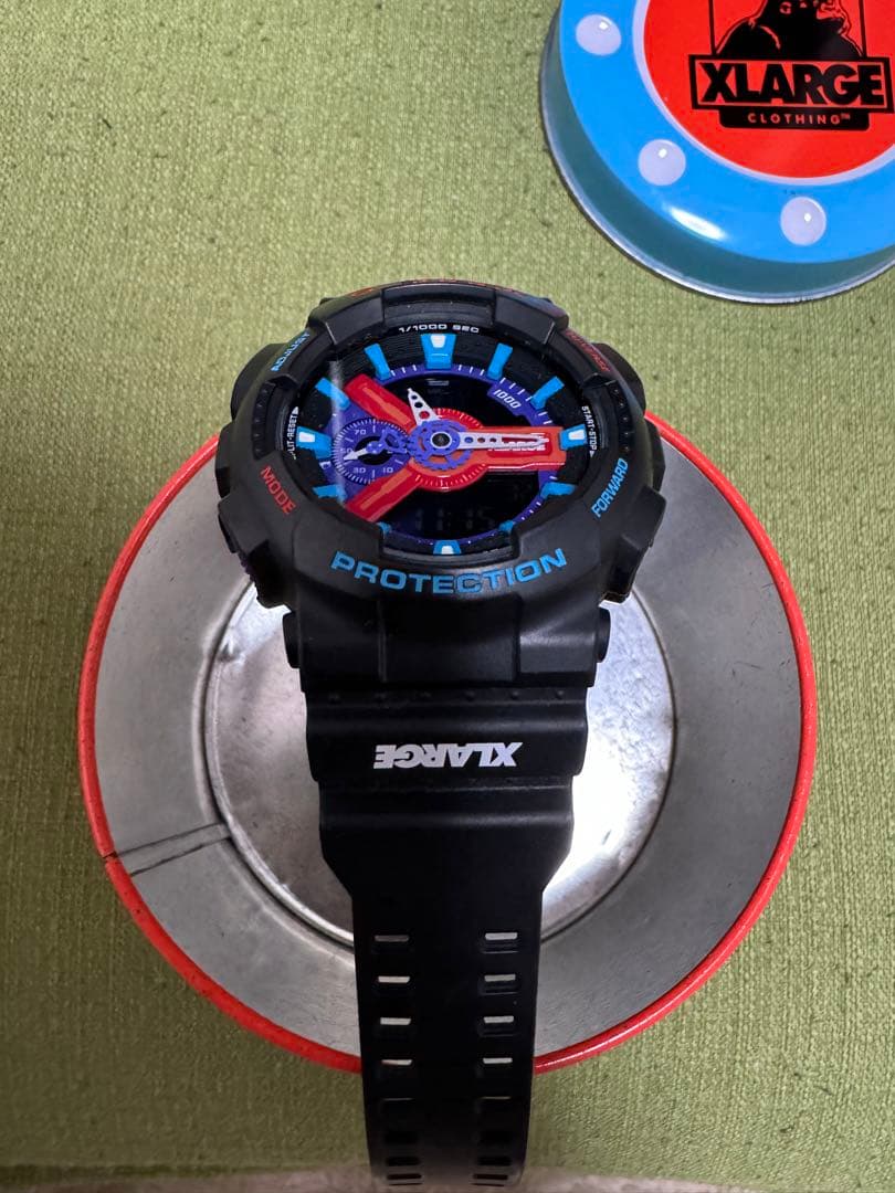 箱あり G-SHOCK XLARGEコラボ 腕時計 X-GIRL XLARGE G-SHOCK トリプル