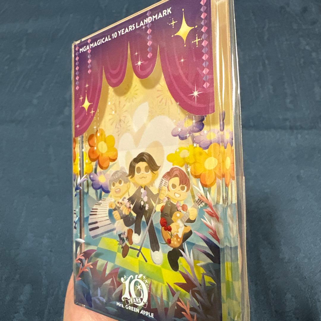 Mrs. GREEN APPLE アクリルブロック、ステッカーセット - メルカリ