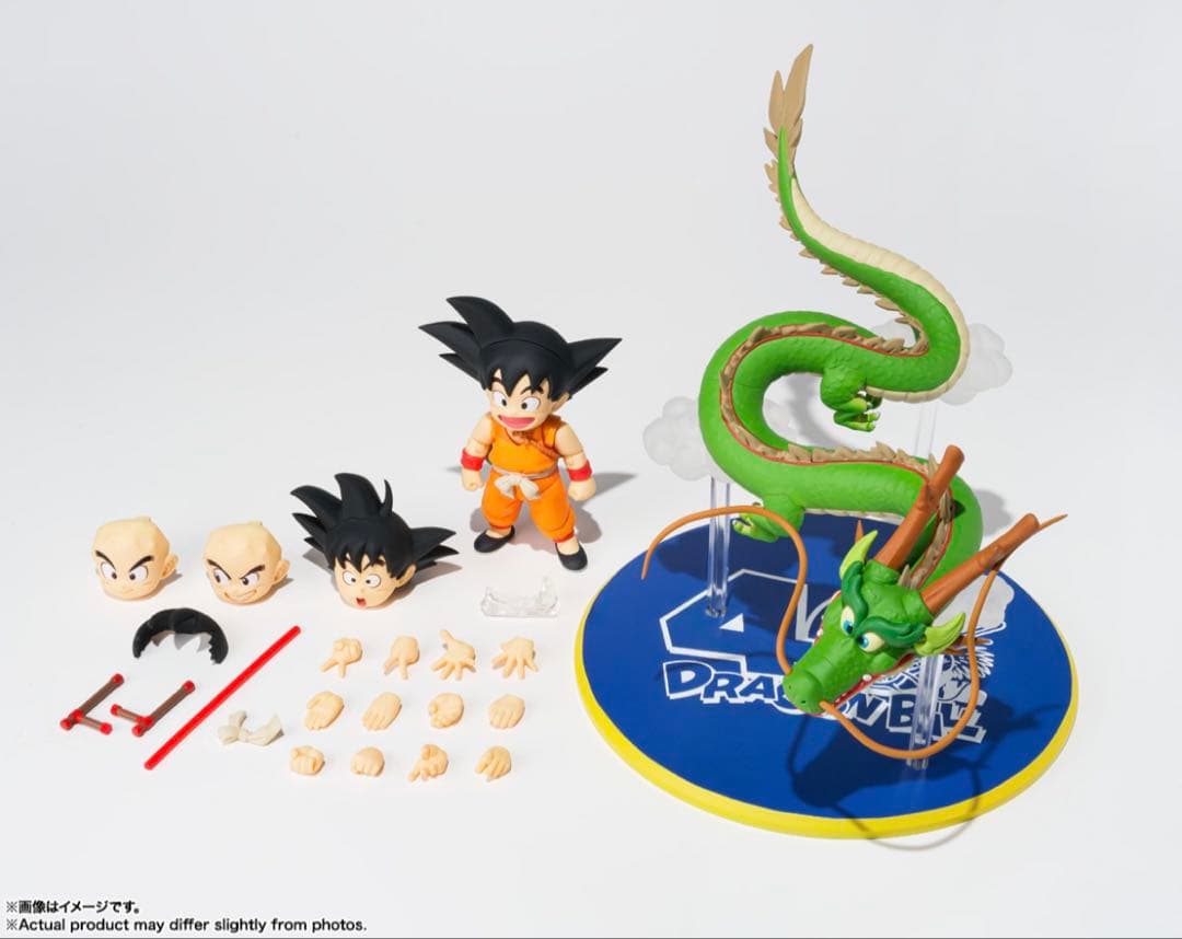 4個セットS.H.Figuarts 孫悟空＆龍 40周年記念Edition