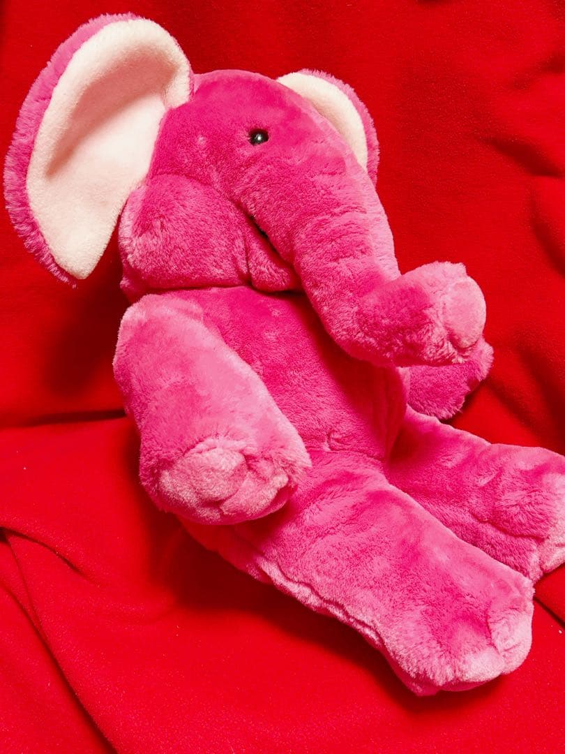 ピンク ゾウ プレイトーキン パペット ぬいぐるみ cocco ももいろ象