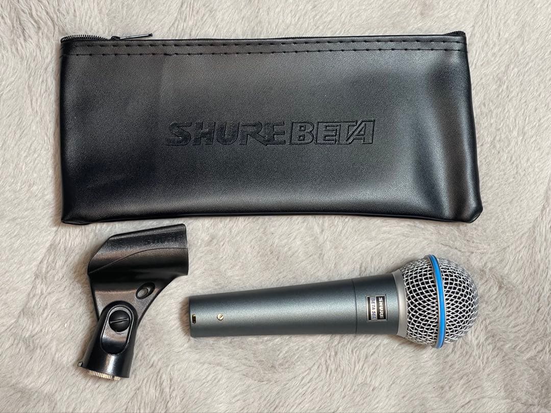 ①SHURE BETA 58A 【美品・正規品】ダイナミックマイク