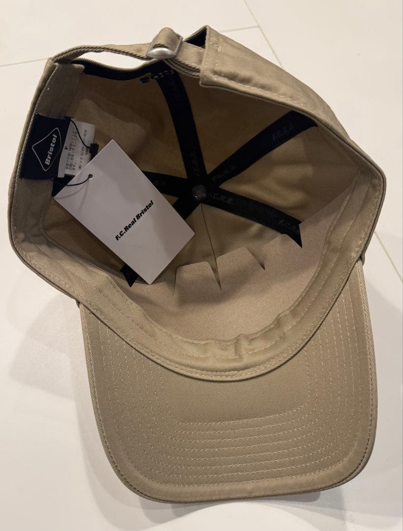 F.C.Real Bristol限定ベージュキャップ