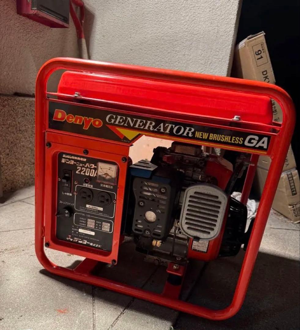 Denyo GA 発電機 2200W 新型ブラシレス