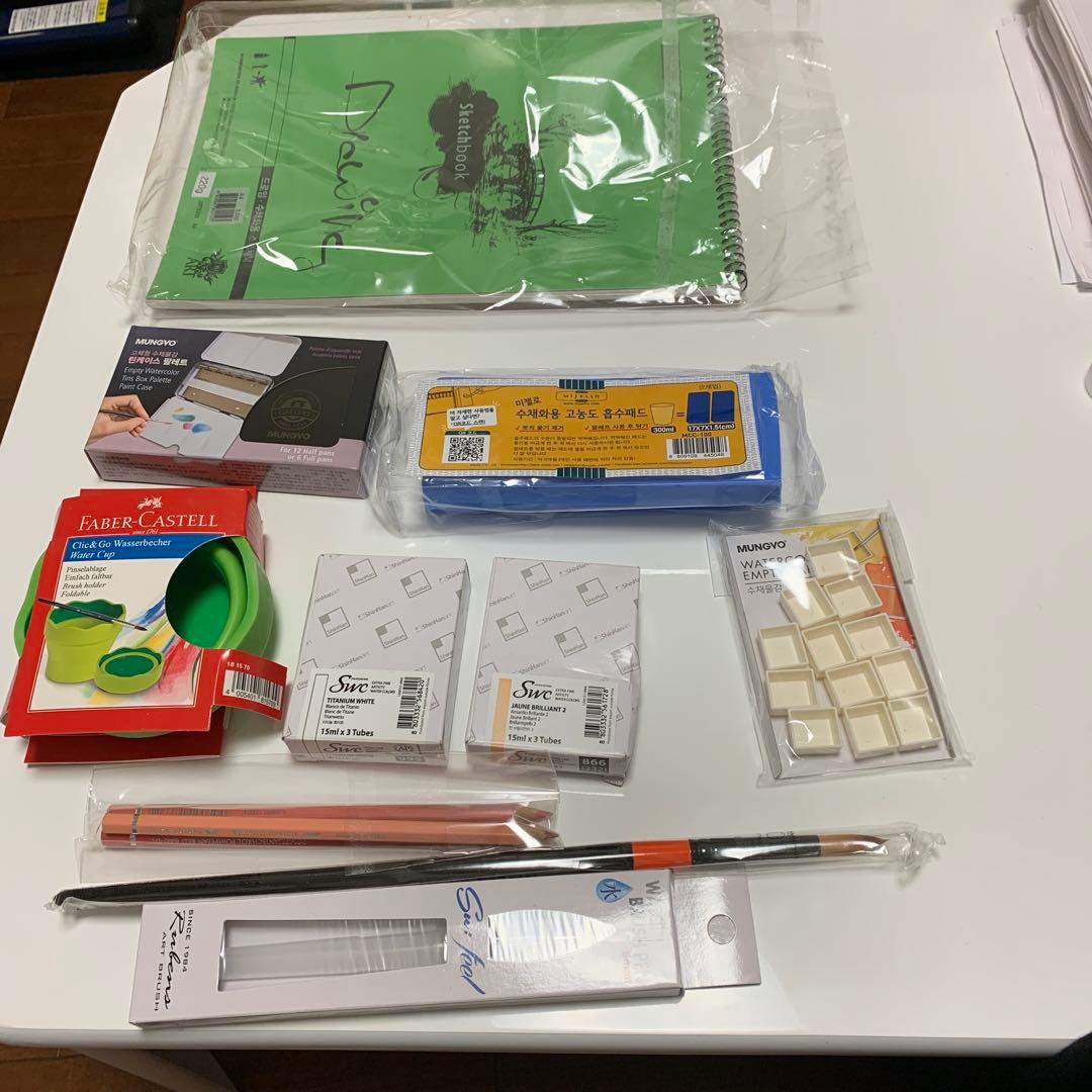 class101 doop先生 水彩キット