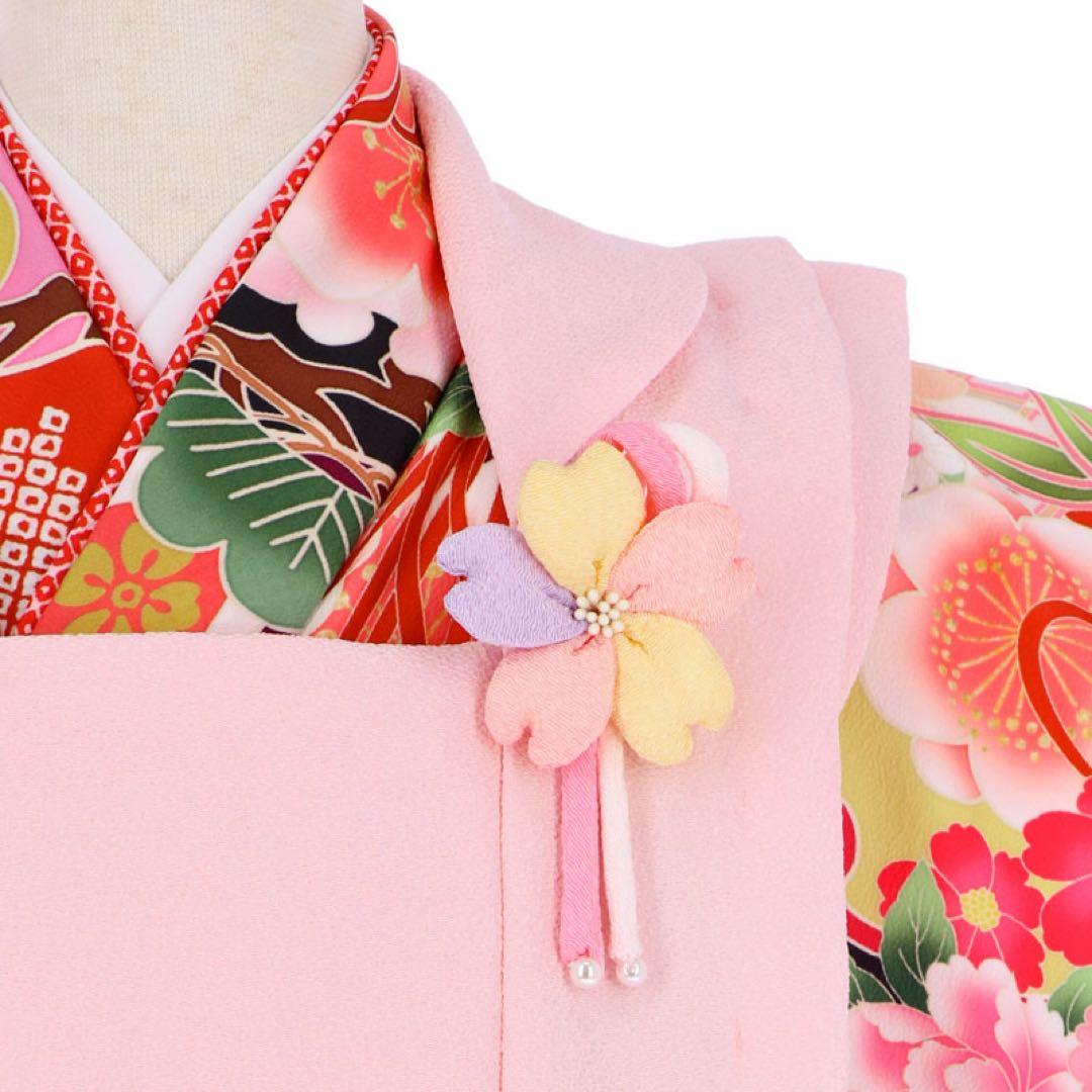 【9月末まで再値下げ＊式部浪漫】3歳　七五三　着物9点セット