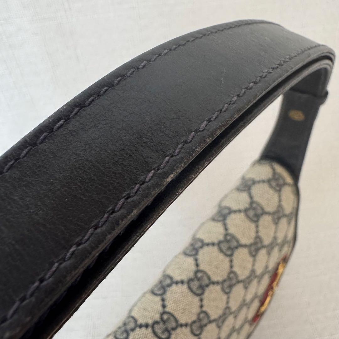 GUCCI ショルダー 肩掛け バッグ 24×16 オールドグッチ ビンテージ