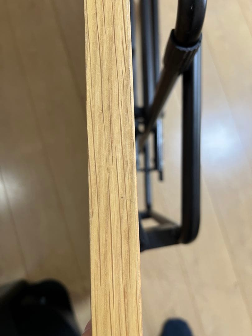 ハスキー様専用】木製折りたたみテーブル 幅120cm 家具