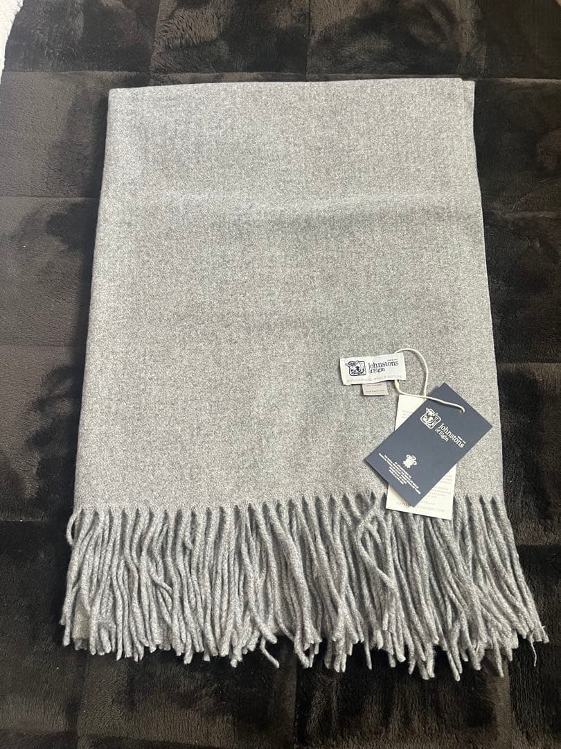 気まぐれ値下げ！ジョンストンズ カシミア 大判ストール マフラー