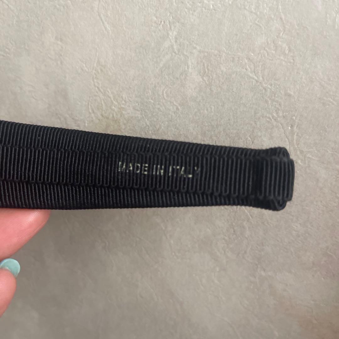 【フェラガモ】美品！ビジューリボンカチューシャ