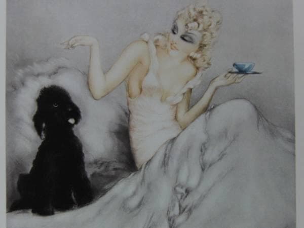 ルイ・イカール限定版・アールデコ/モーニング、希少な額装用画集より