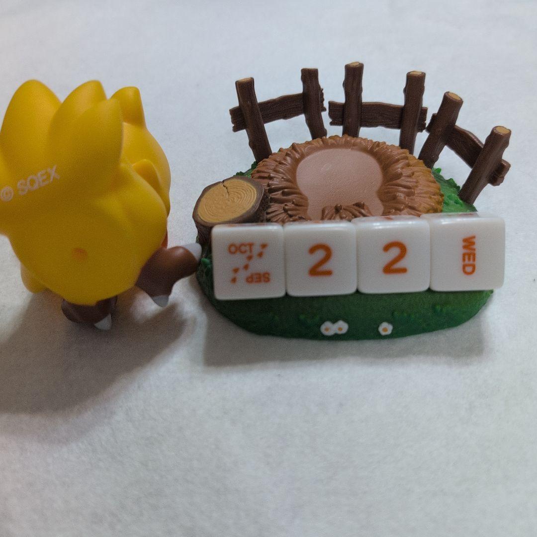 チョコボ フィギュア型カレンダー