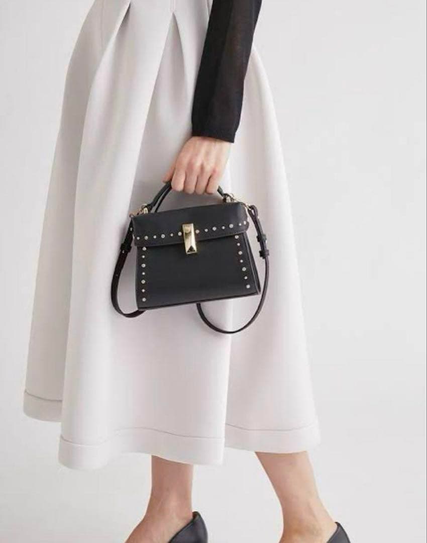 CELFORD セルフォード ビジュースタッズポシェット ブラック 黒