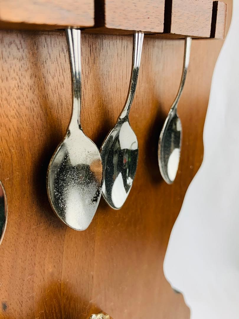 USA型 木製スプーンラック アメリカ州 スーベニアスプーンラック セット