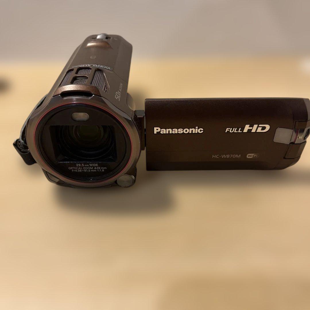 Panasonic HC-W870M ビデオカメラ 50x ズーム