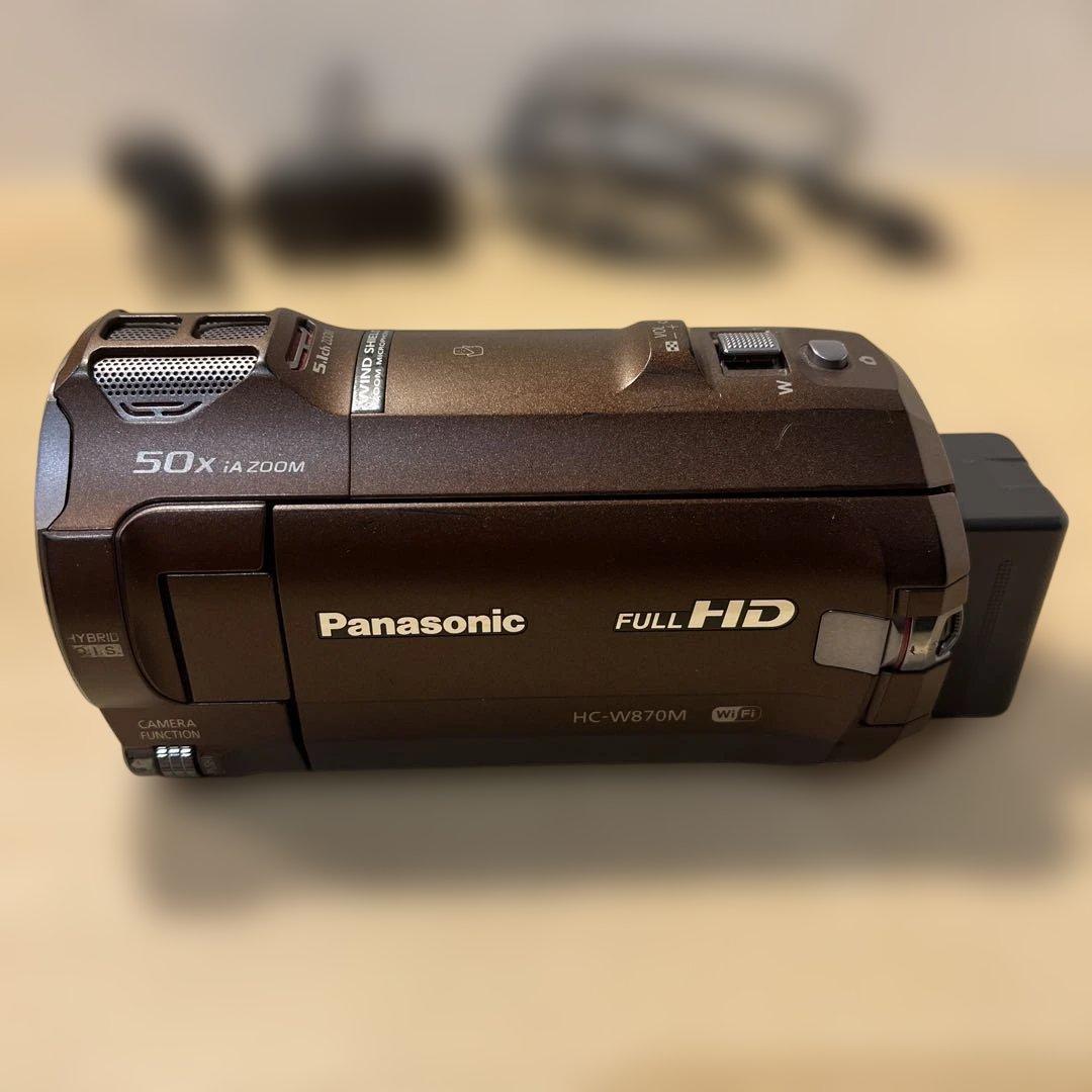 Panasonic HC-W870M ビデオカメラ 50x ズーム