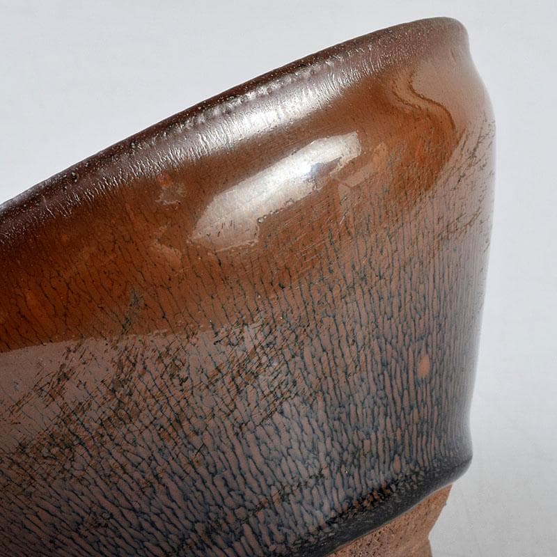 中国 南宋 建窯 禾目天目茶碗 供御銘 C 9265