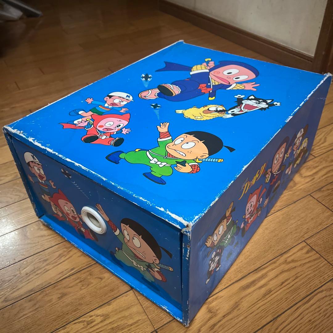 忍者ハットリくん収納箱 藤子不二雄 昭和レトロ 当時物 - メルカリ