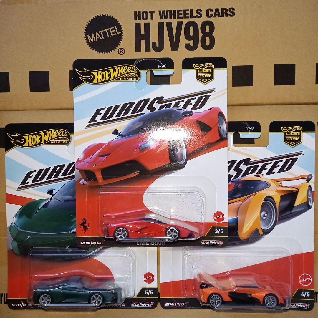 ホットウィールEURO SPEED3台セットラフェラーリ - メルカリ