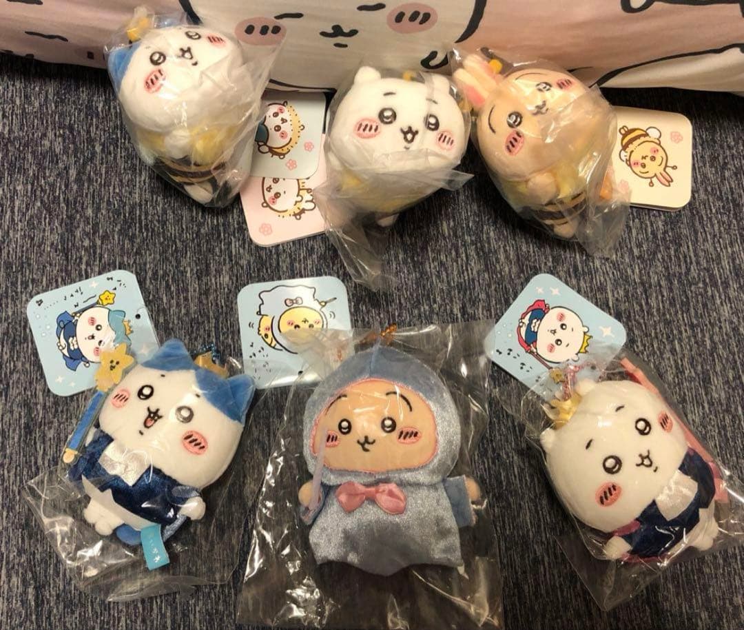 【最終お値下げ/定価未満】ちいかわ ぬいぐるみ マスコット 63点 まとめ売り