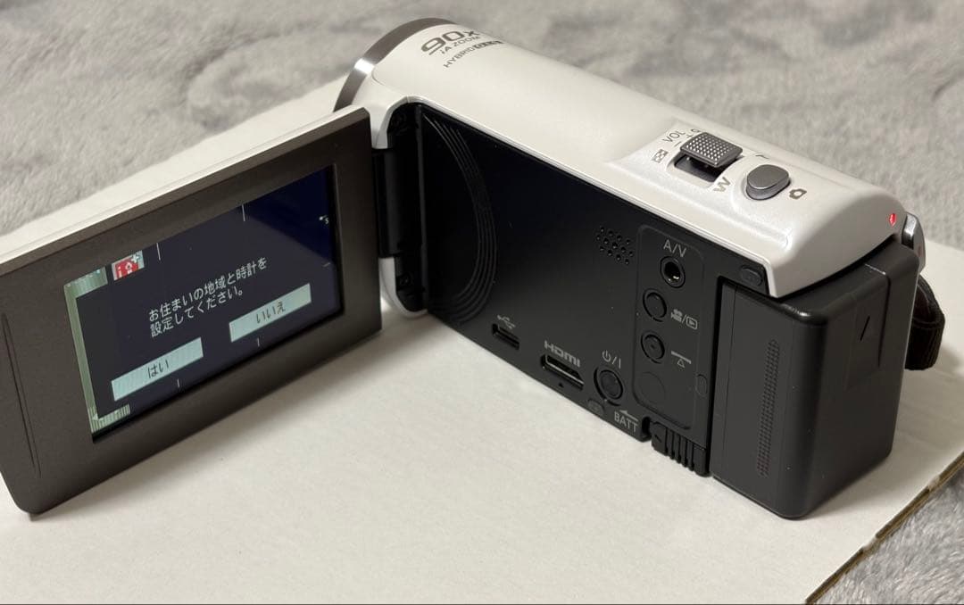 Panasonic HC-V360MS ビデオカメラ ホワイト