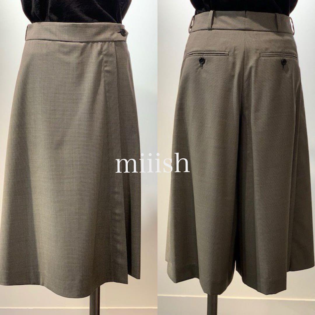 未使用 マーガレットハウエル ファインウール パピートゥースキュロット 4万