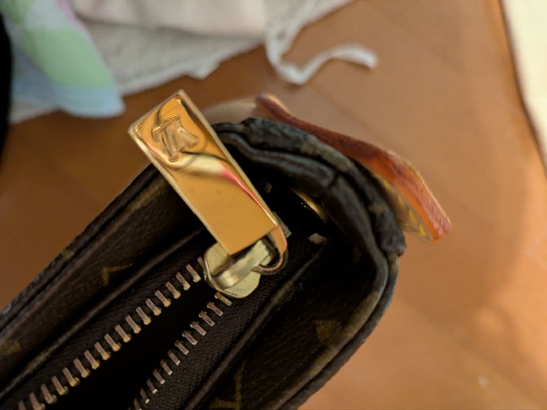 ルイヴィトン　VUITTON モノグラム　ルーピング　MM ショルダーバッグ