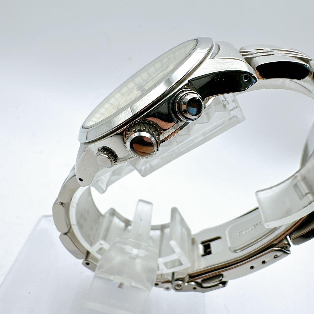 美品 稼動品 メンズ腕時計 SEIKO セイコークロノグラフ シルバー
