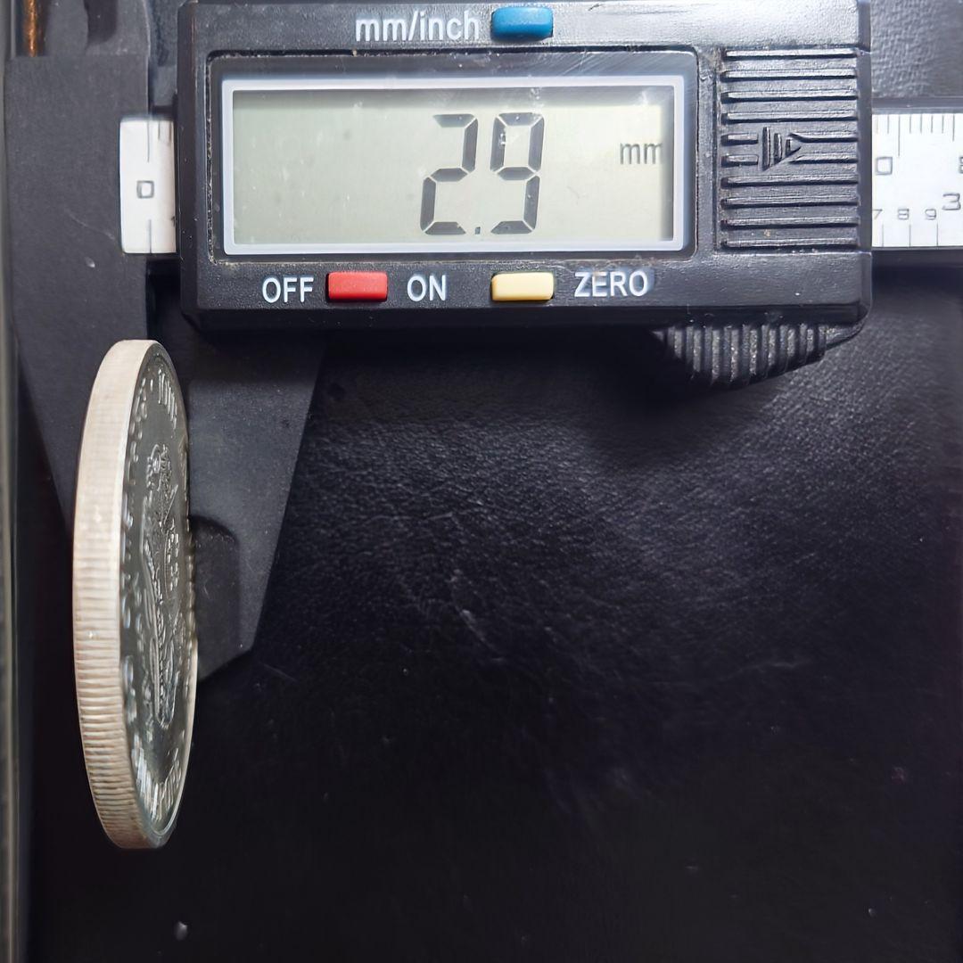 1977年 シンガポール銀貨 10ドル シンガポール独立10周年記念銀貨 大型