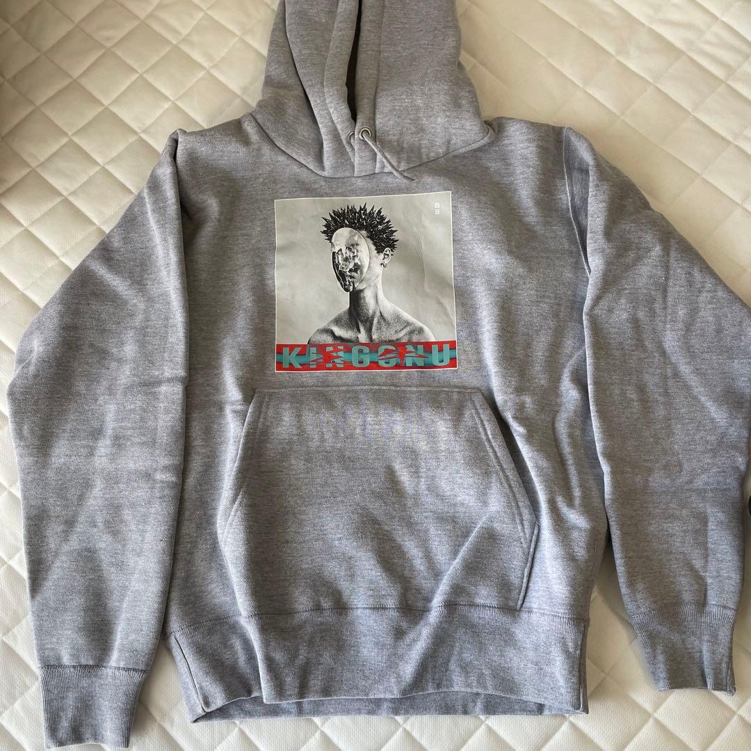 King Gnu 白日パーカー King Gnu 白日パーカー レッド M Amazon.co.jp