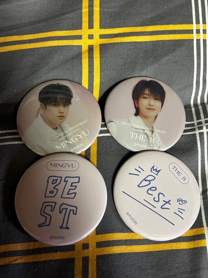 SEVENTEEN ミンギュ缶バッジセット