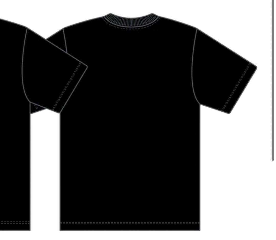 新品未使用 未開封 BADHOP XLサイズ Tシャツ モノクロデザイン