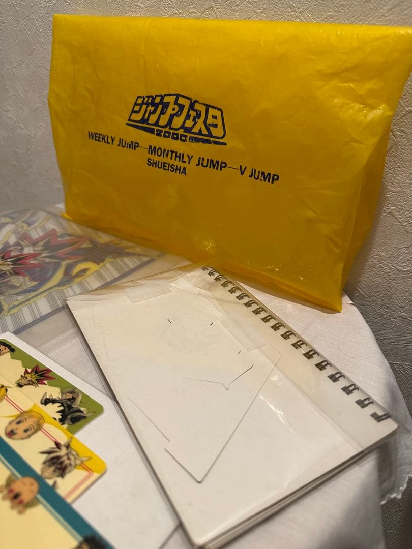 【未使用品】遊戯王 ジャンプフェスタ2000 限定 カレンダー クリアファイル