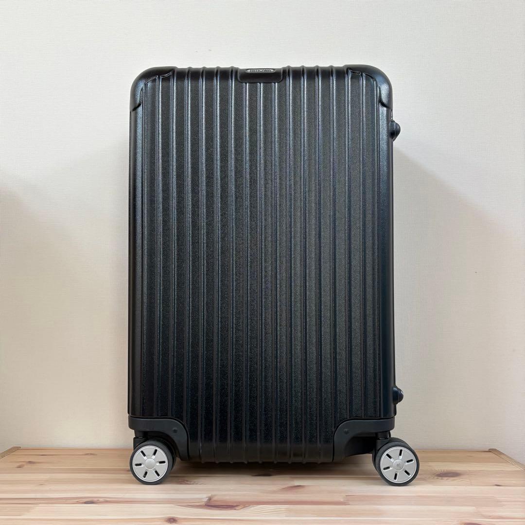 美品 RIMOWA SALSA 63L 4輪 キャリーケース マットブラック 黒 - メルカリ