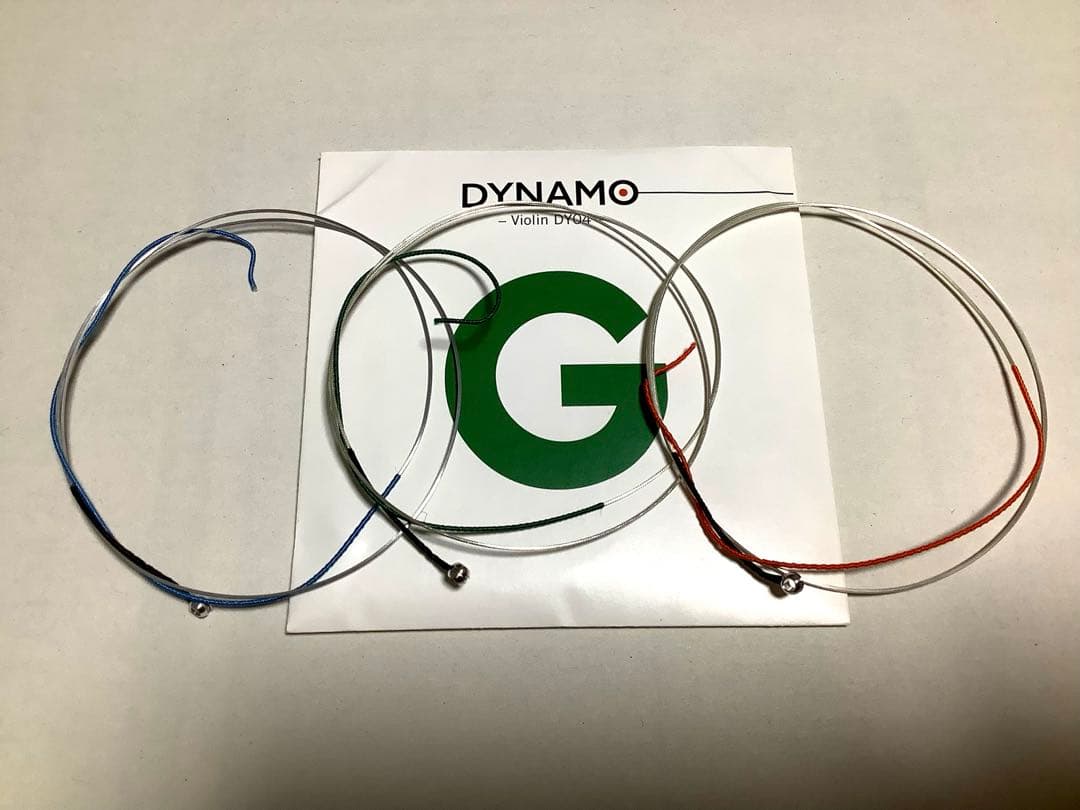 美品✨バイオリン 弦 ダイナモ DYNAMO ADG線セット/ヴァイオリン