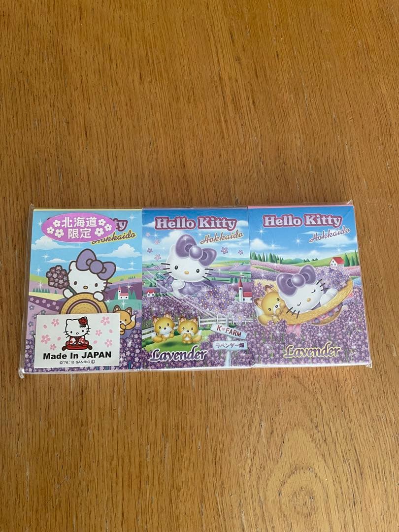 ハローキティ メモ帳 北海道限定 3冊セット - メルカリ