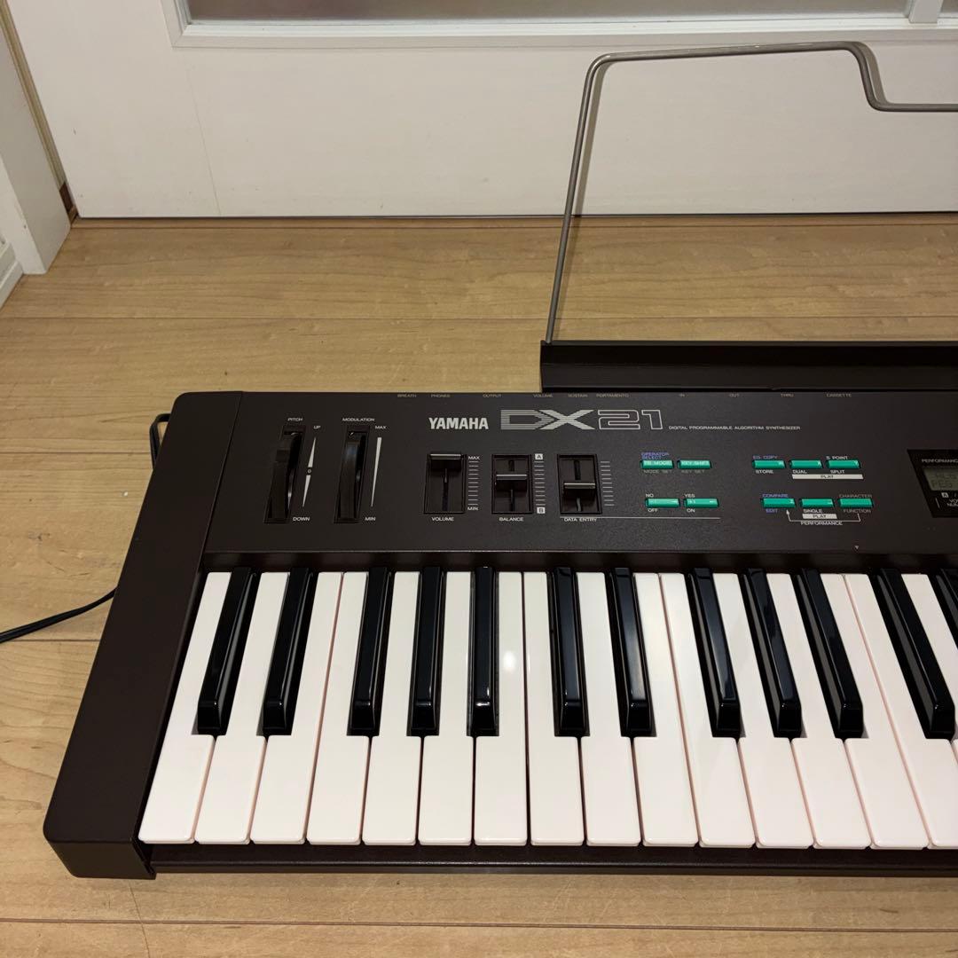 動作品 YAMAHA DX21 シンセサイザー 名機