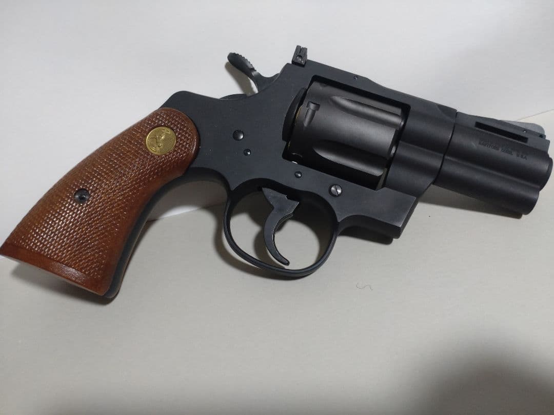 タナカガスリボルバー コルトパイソン357マグナム