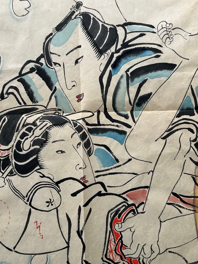 浮世絵　木版画