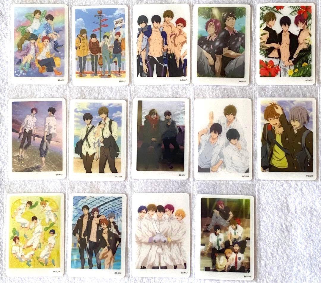 Free! ミニフォトカード　第２弾★ホロ　50枚　セット★