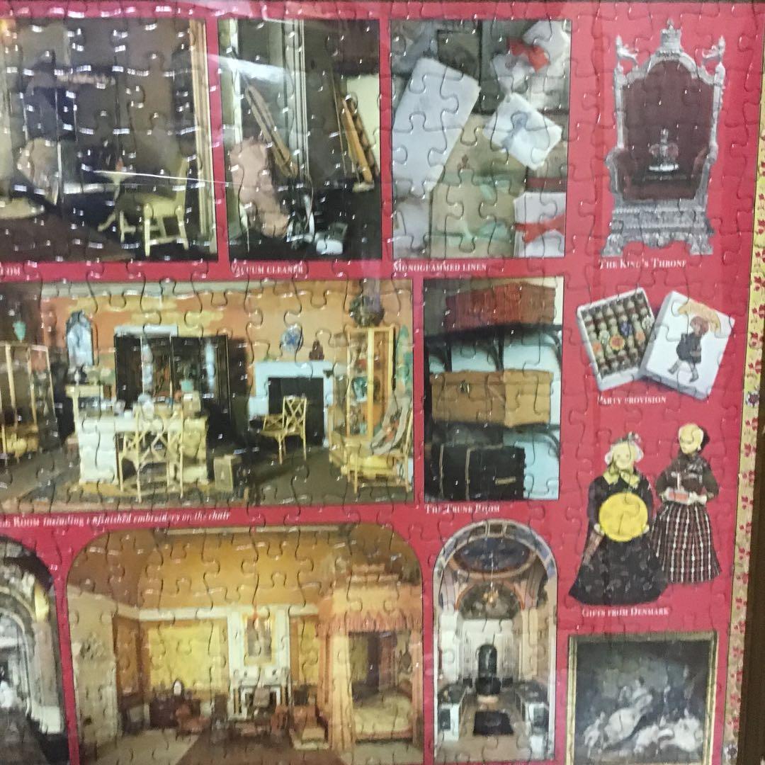 ジグソーパズル QUEEN MARYS DOLLS HOUSE 木枠付き 完成品の通販はau