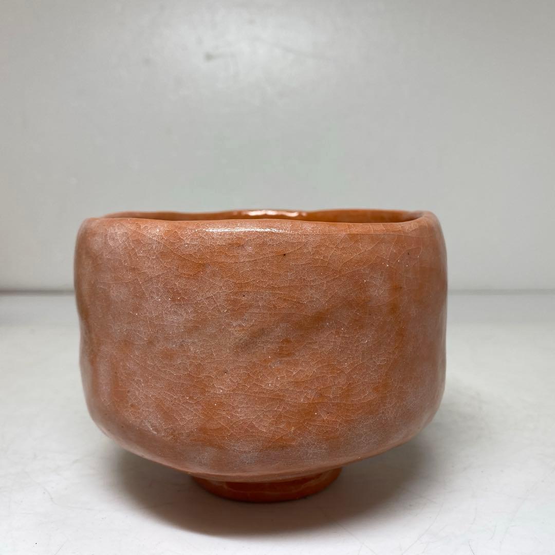 ☆茶3 加藤晃楽 赤茶碗 共箱 口径約11.5cm 東R8-0204① - メルカリ