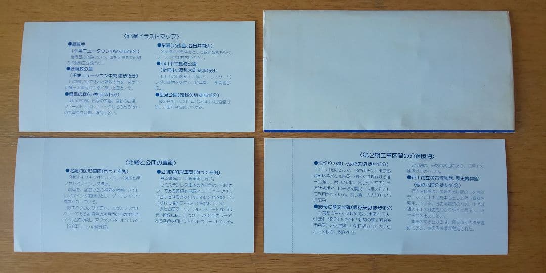 開業記念きっぷ】北総開発鉄道（北総鉄道）