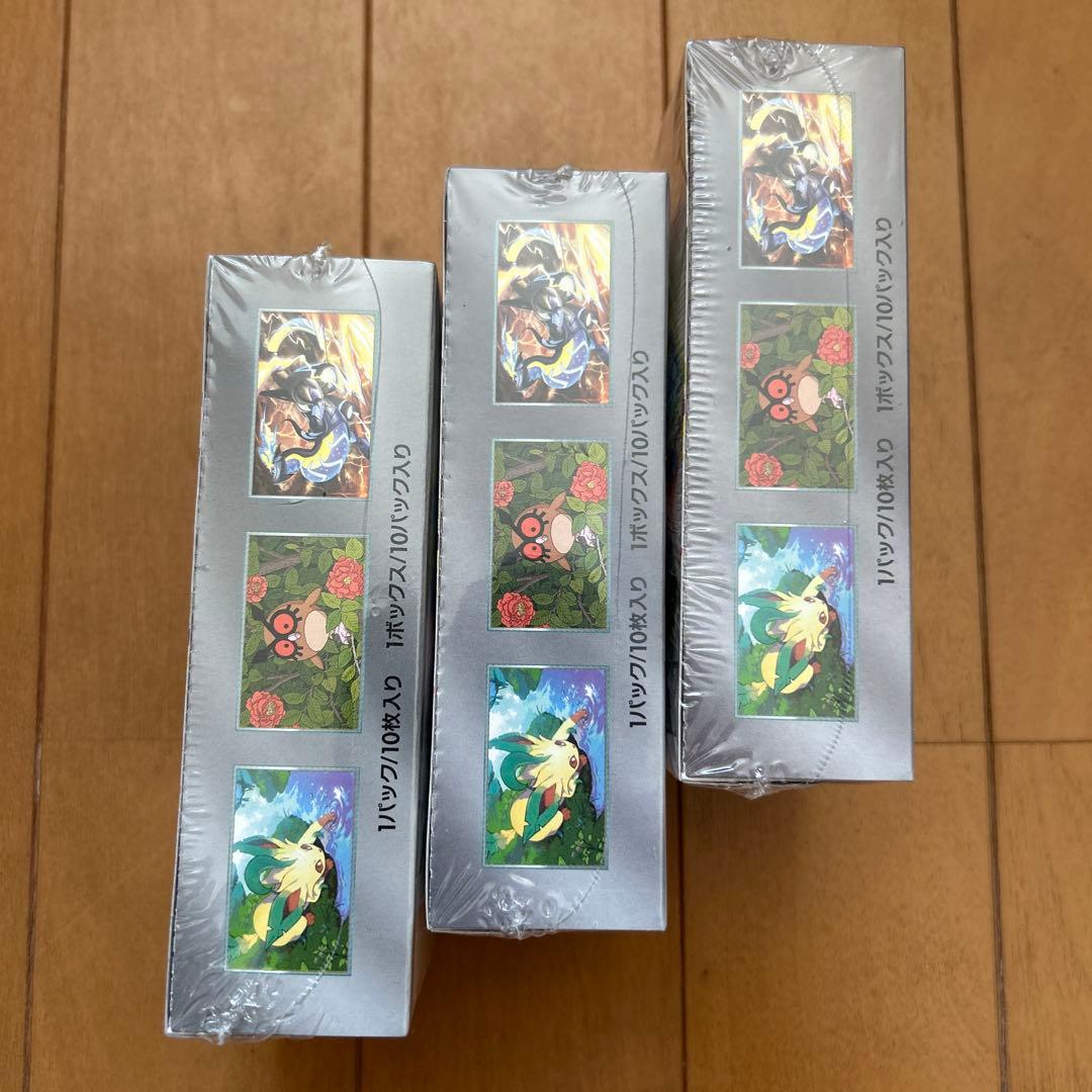 ポケモンカード　テラステルフェスex 3BOXシュリンク付き