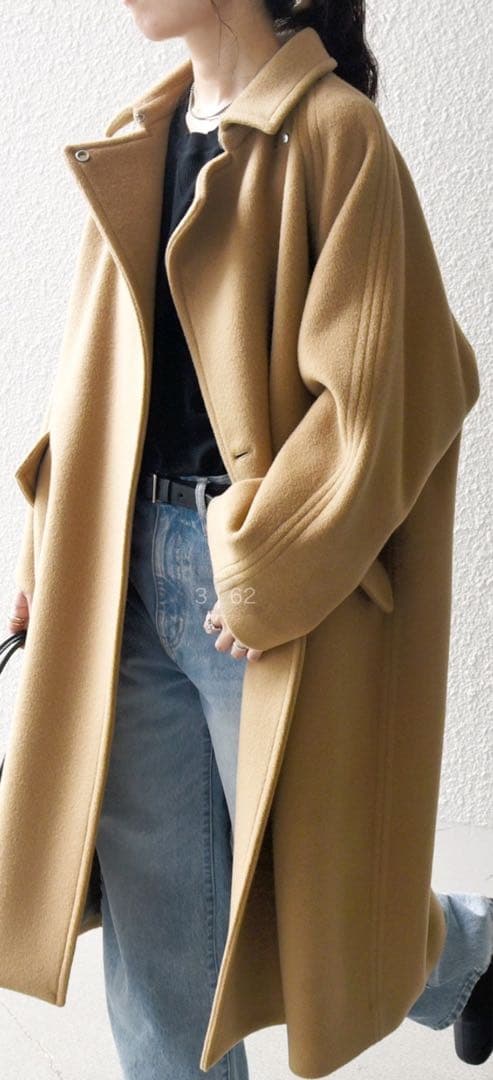 タイムセール！SHIPS any: バルマカーン コクーン コート 24FW