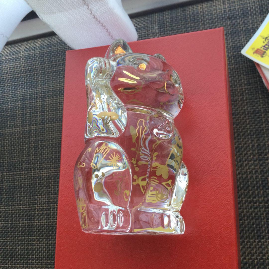 バカラ まねき猫 ファウナクリストポリス 限定品！バカラ まねき猫