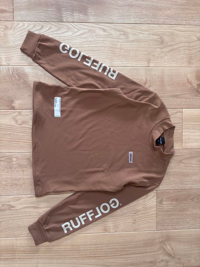 ラフロッグ　微起毛モックネックシャツ